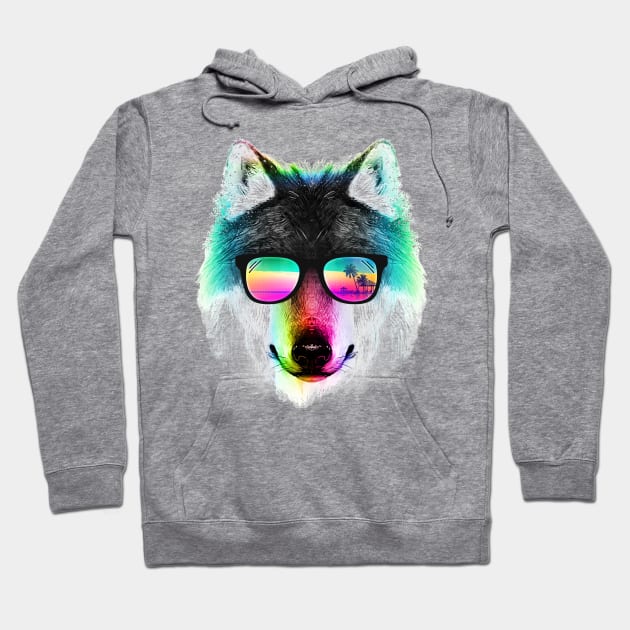 Summer Wolf Hoodie by clingcling